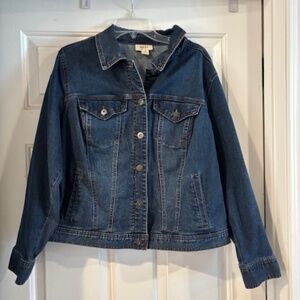 Style & Company Denim Jacket- 16W (XL)